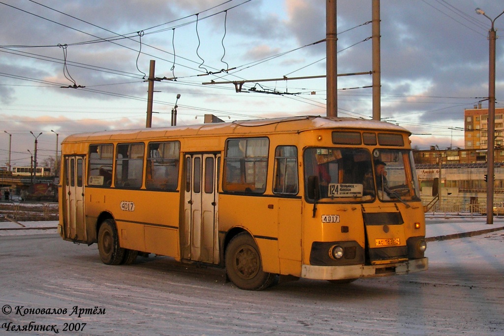 Челябинская область, ЛиАЗ-677М № 4017