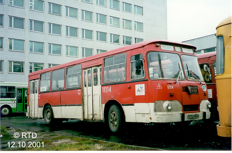 Москва, ЛиАЗ-677М № 11114