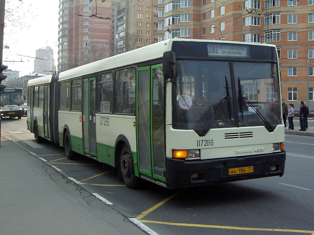 Москва, Ikarus 435.17 № 07286