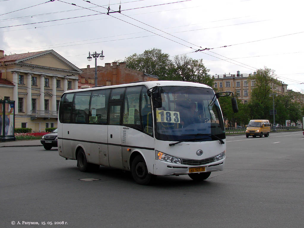 Санкт-Петербург, Yutong ZK6737D № 2176