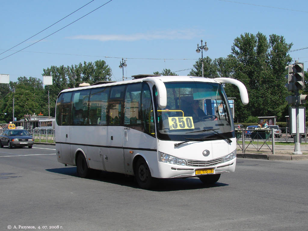 Санкт-Петербург, Yutong ZK6737D № 2196