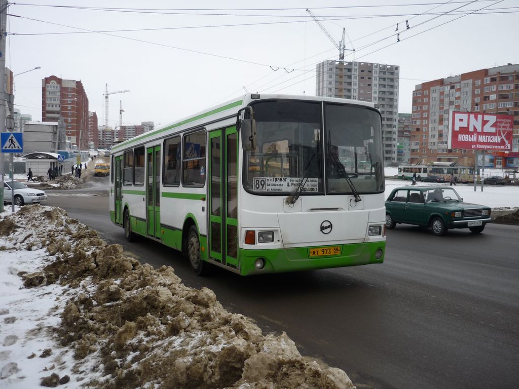 Пензенская область, ЛиАЗ-5256.45 № АТ 973 58