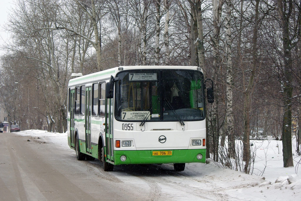 Вологодская область, ЛиАЗ-5256.26 № 0955