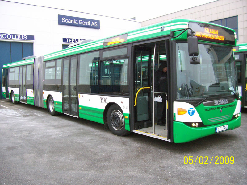 Эстония, Scania OmniLink II № 3413; Эстония — Новые автобусы