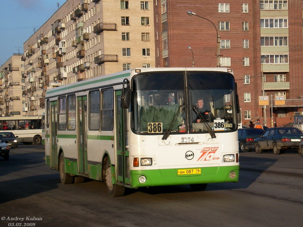 Санкт-Петербург, ЛиАЗ-5256.26 № 3174