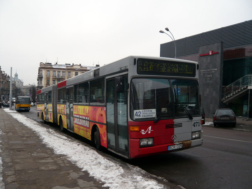 Литва, Mercedes-Benz O405G № 471