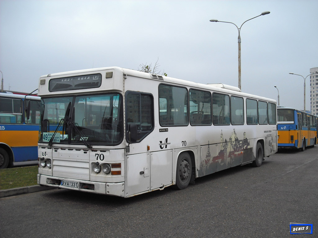 Литва, Scania CN112CLB № 070