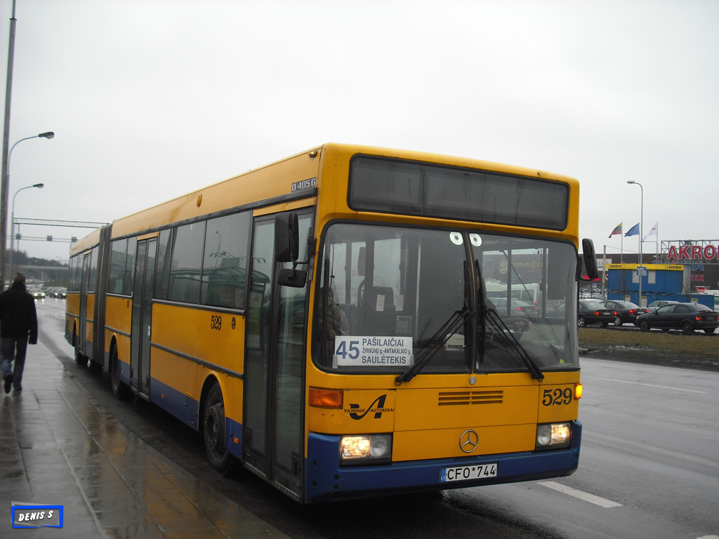 Литва, Mercedes-Benz O405G № 529