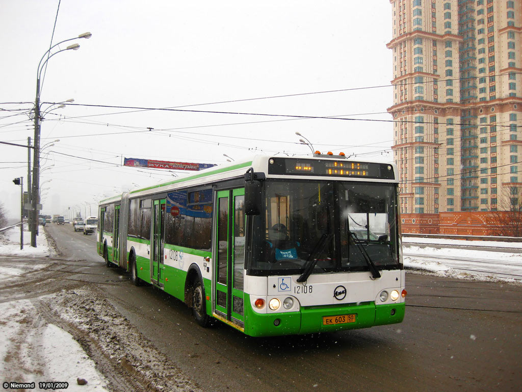 Москва, ЛиАЗ-6213.20 № 12108