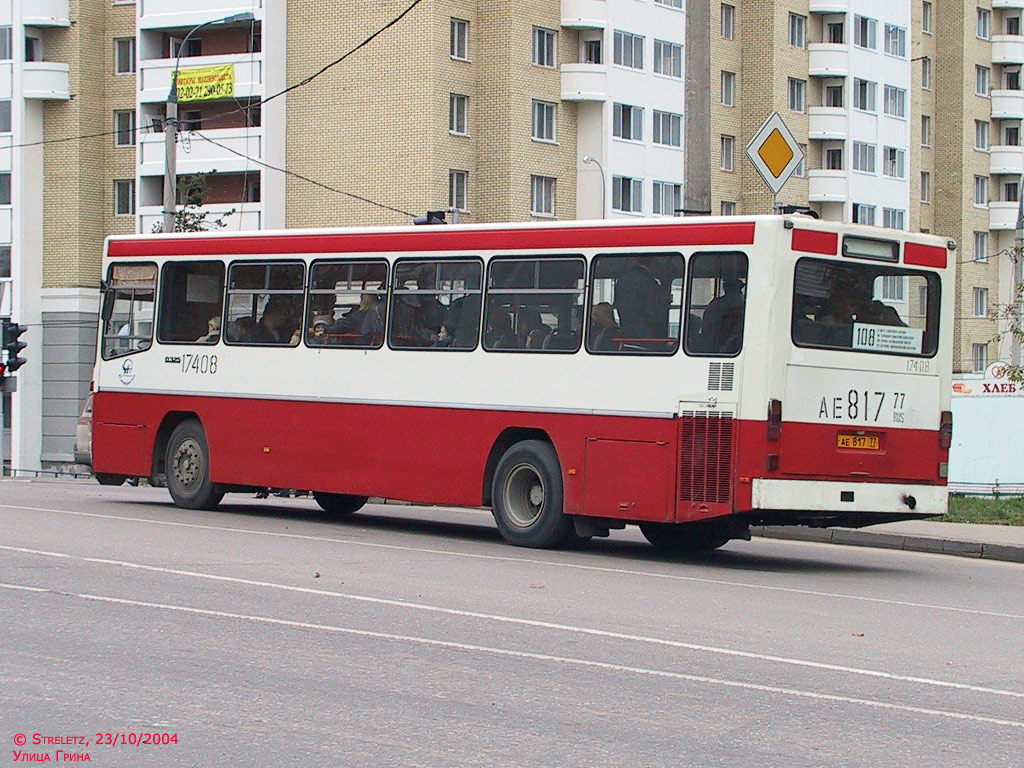 Москва, Mercedes-Benz O325 № 17408