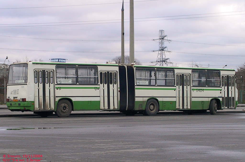 Москва, Ikarus 280.33M № 17404