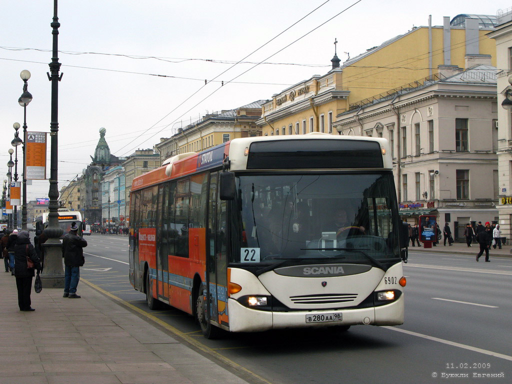 Санкт-Петербург, Scania OmniLink I (Скания-Питер) № 6902