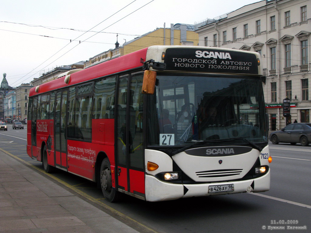 Санкт-Петербург, Scania OmniLink I (Скания-Питер) № 7123