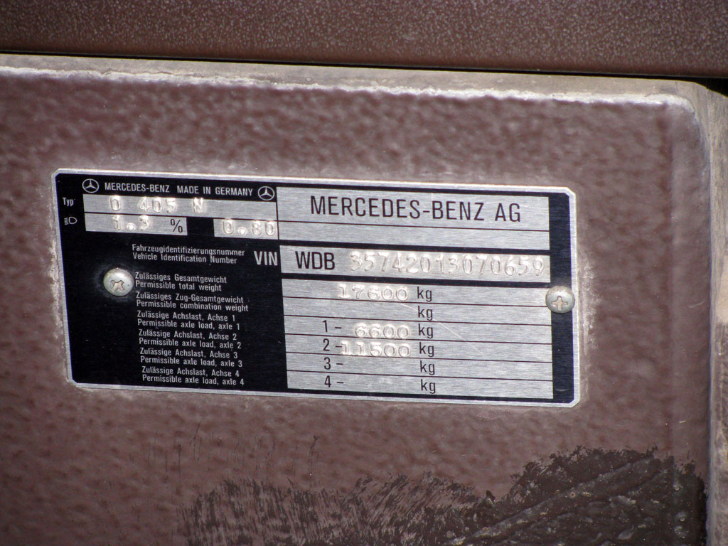Obwód rostowski, Mercedes-Benz O405N Nr 00292