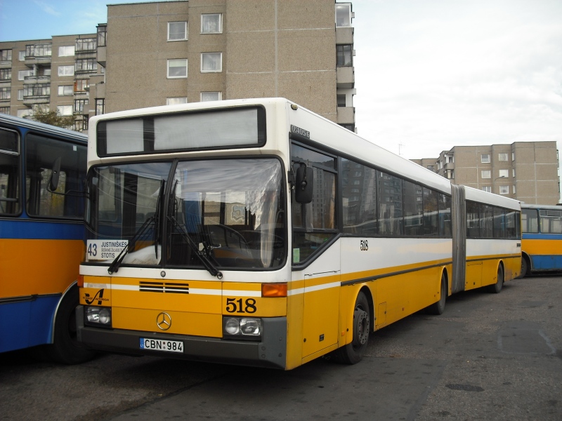 Литва, Mercedes-Benz O405G № 518