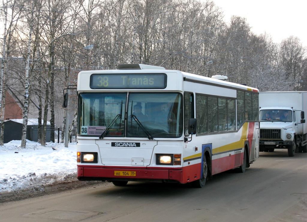 Вологодская область, Scania CN113CLL MaxCi № АЕ 104 35