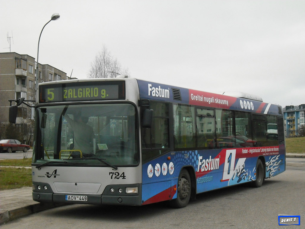 Литва, Volvo 7700 № 724