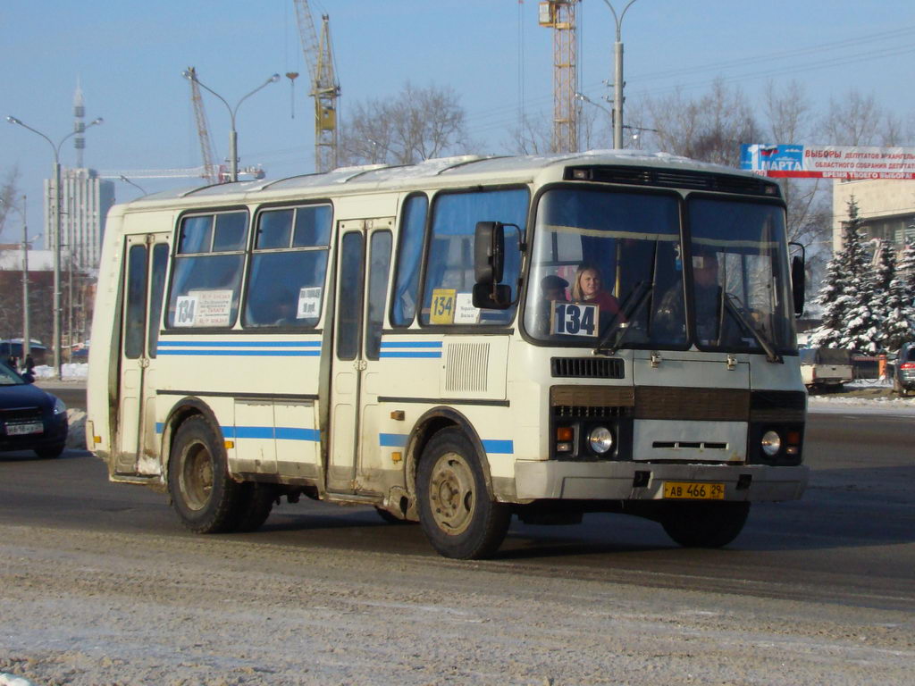 Архангельская область, ПАЗ-32054 № АВ 466 29