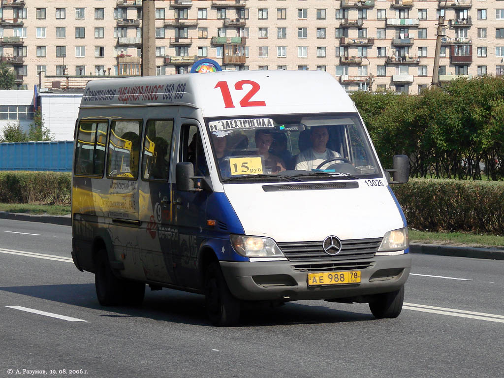 Sankt Peterburgas, Mercedes-Benz Sprinter W904 408CDI Nr. 13026