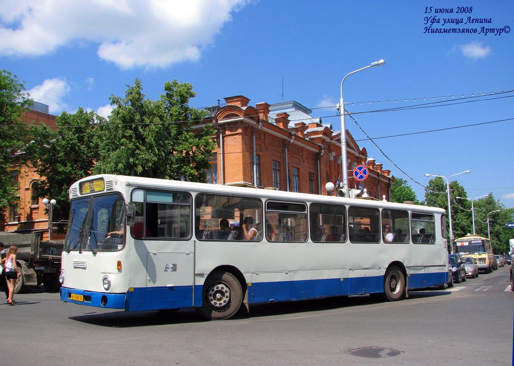 Башкортостан, Mercedes-Benz O307 № ВУ 450 02