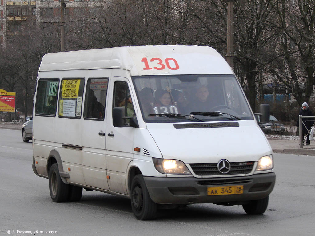 Санкт-Петербург, Mercedes-Benz Sprinter W904 408CDI № 13030