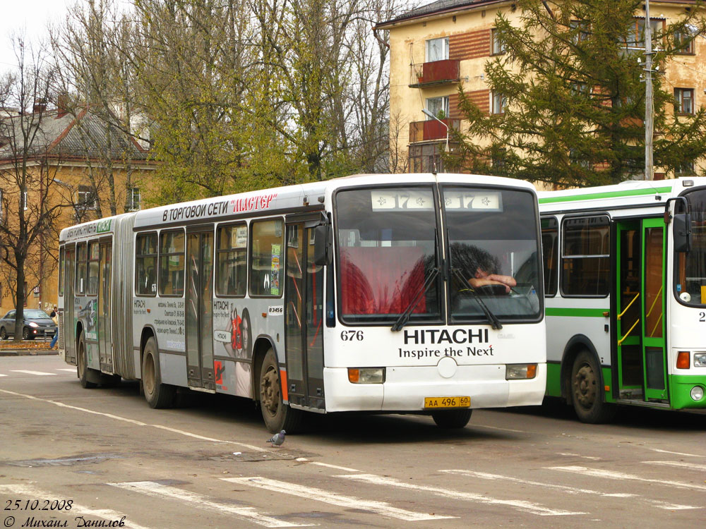 Псковская область, Mercedes-Benz O345G № 676