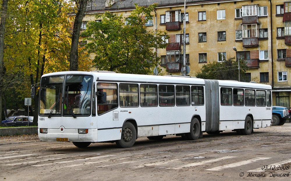 Псковская область, Mercedes-Benz O345G № 684