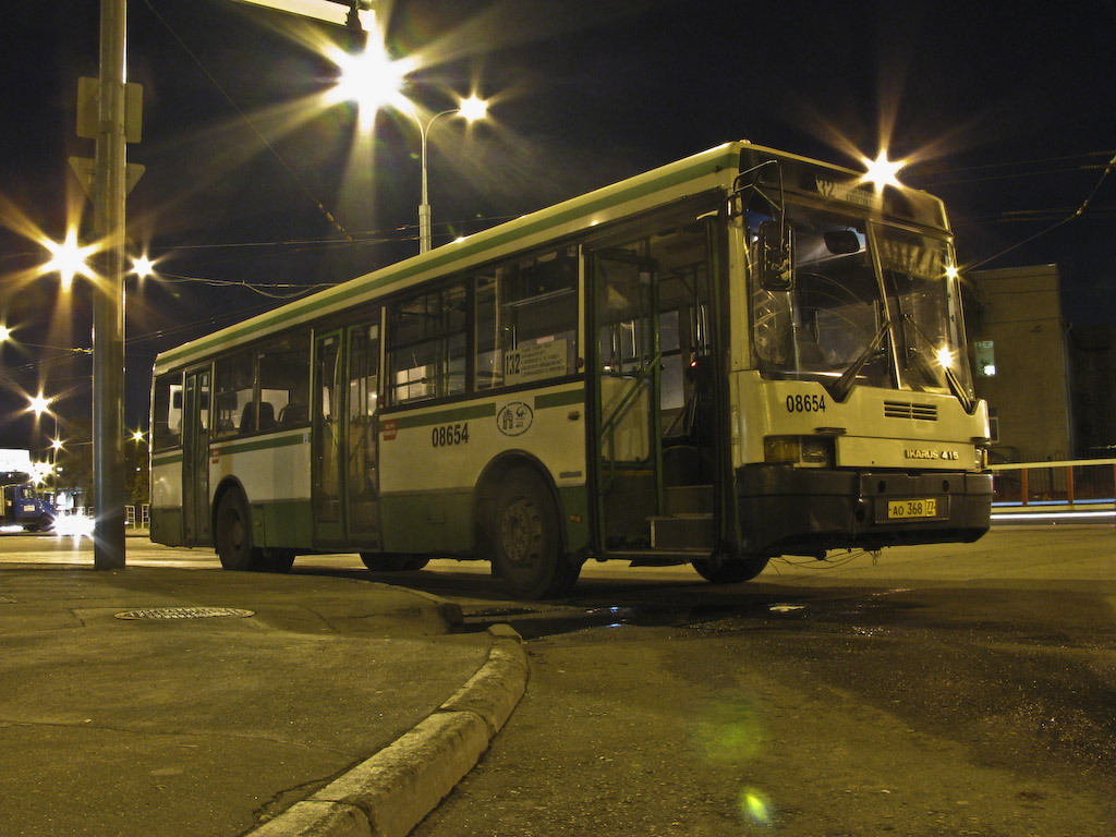 Москва, Ikarus 415.33 № 08654