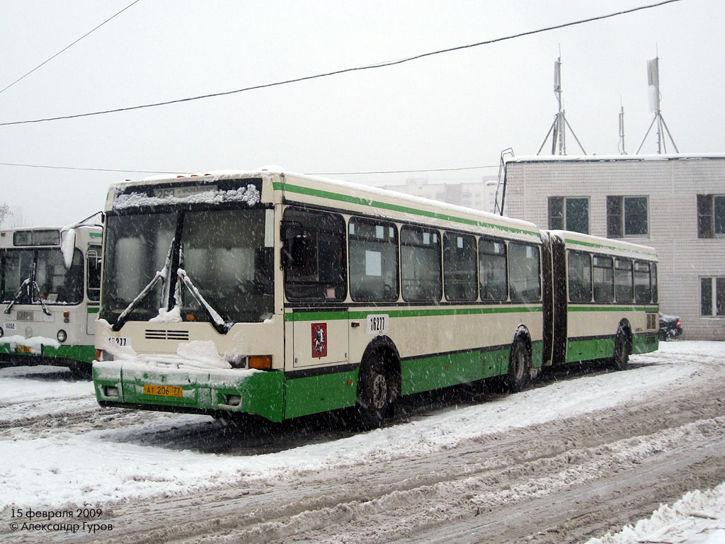 Москва, Ikarus 435.17 № 16277