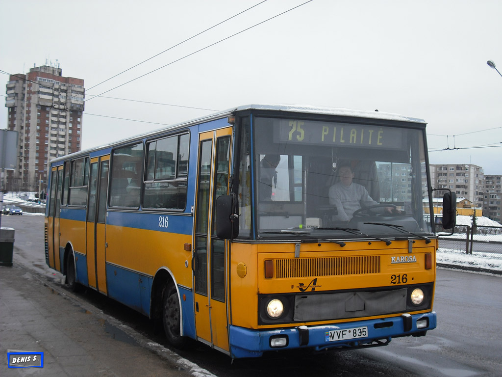 Литва, Karosa B832.1662 № 216