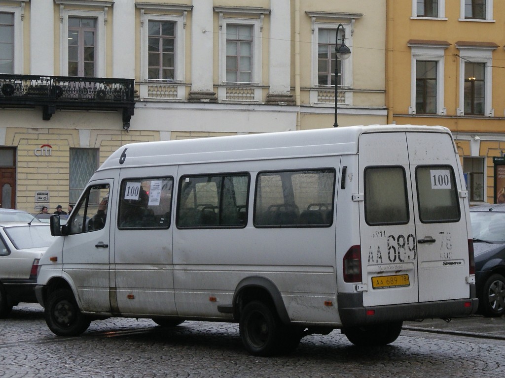 Санкт-Петербург, Mercedes-Benz Sprinter W904 408CDI № 13130