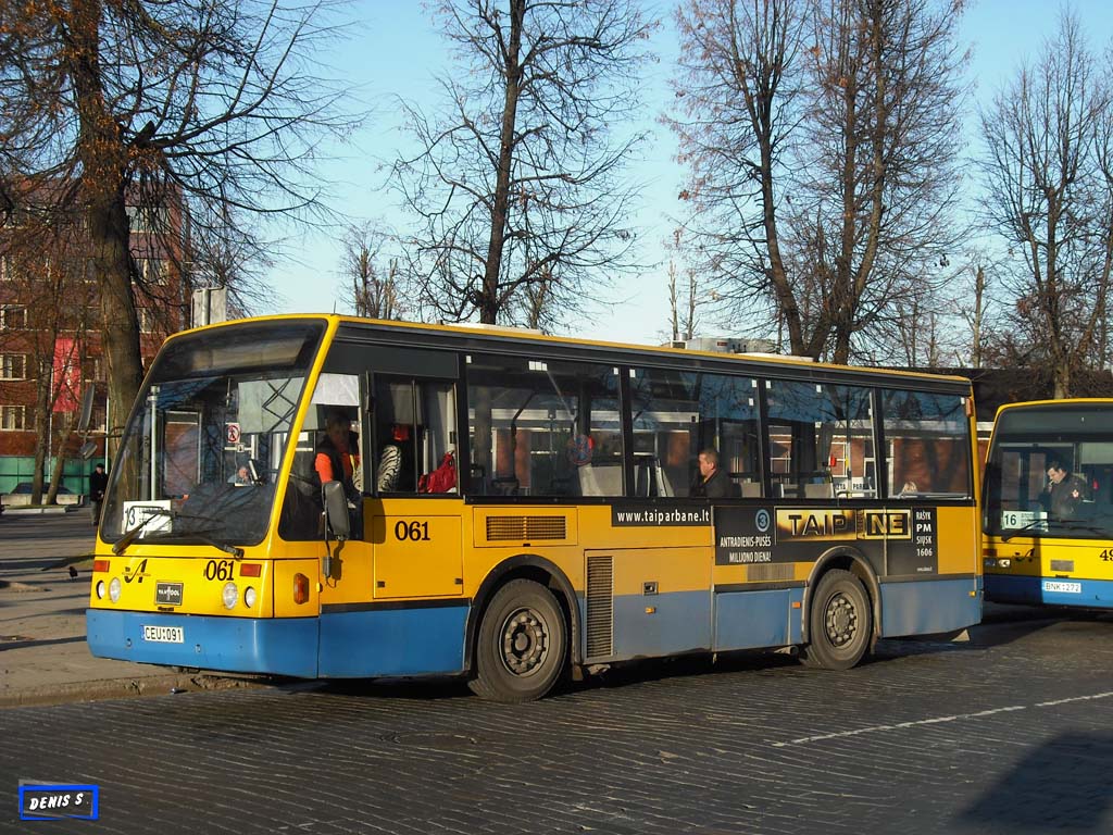 Литва, Van Hool A508 № 061