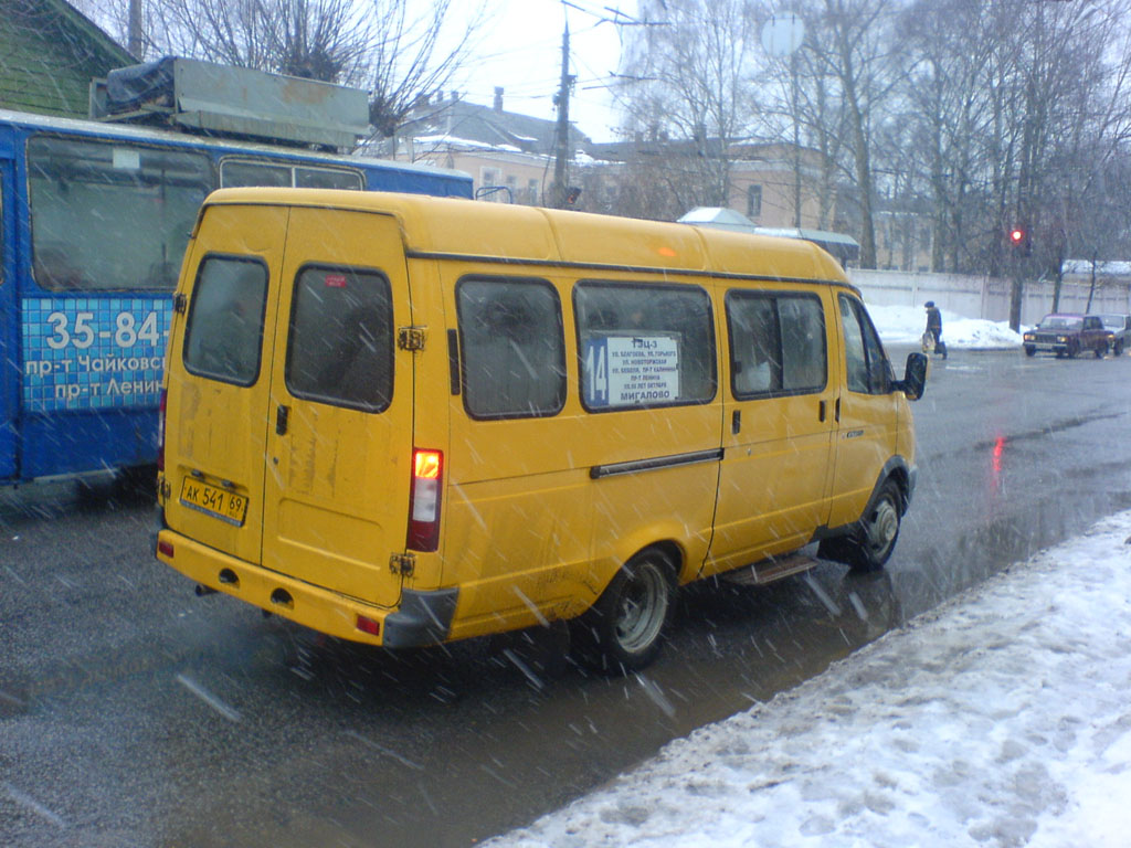 Obwód twerski, GAZ-322132 (XTH, X96) Nr АК 541 69; Obwód twerski — Route cabs of Tver (2000 — 2009).