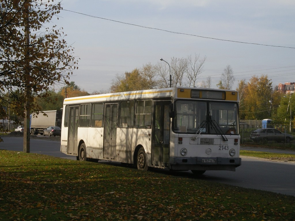 Санкт-Петербург, ЛиАЗ-5256.25 № 2143