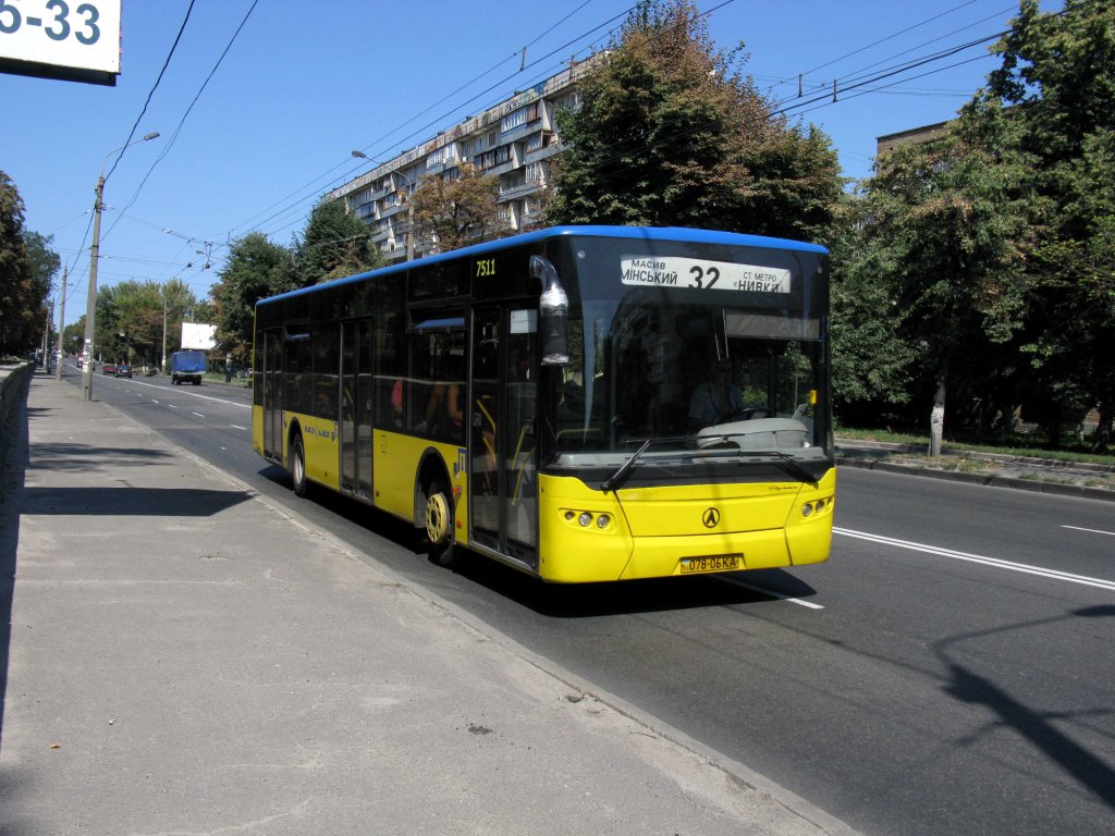 Киев, ЛАЗ A183D1 № 7511