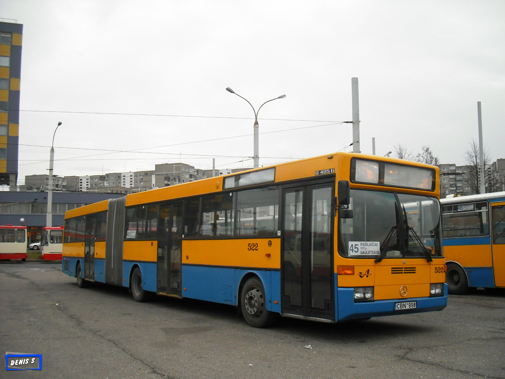 Литва, Mercedes-Benz O405G № 522