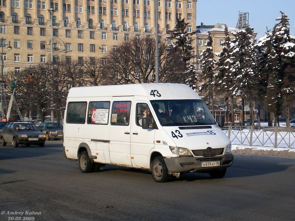 Санкт-Петербург, Mercedes-Benz Sprinter W904 408CDI № 13086