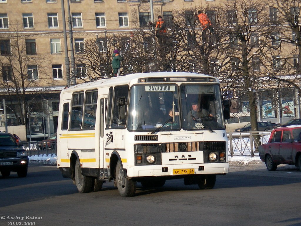 Санкт-Петербург, ПАЗ-3205-110 КТ-201Б № 26