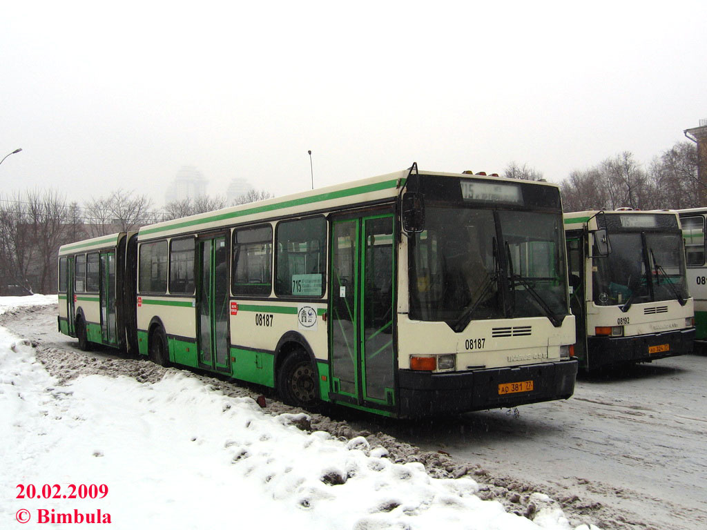 Москва, Ikarus 435.17 № 08187