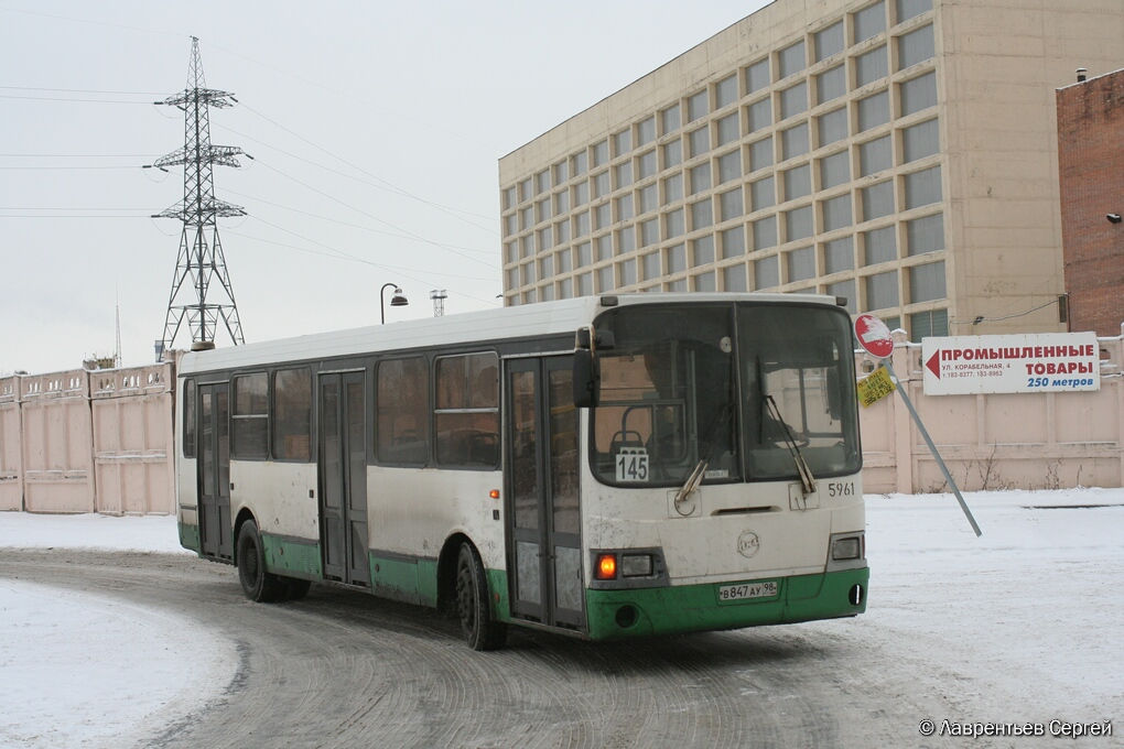 Санкт-Петербург, ЛиАЗ-5256.25 № 5961