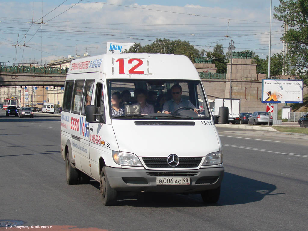 Санкт-Петербург, Mercedes-Benz Sprinter W904 408CDI № 13055