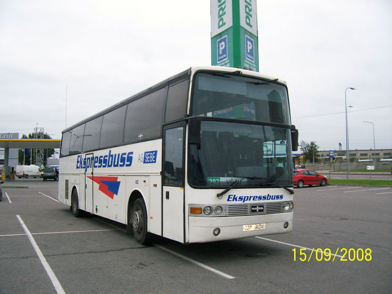 Эстония, Van Hool T815 Acron № 482