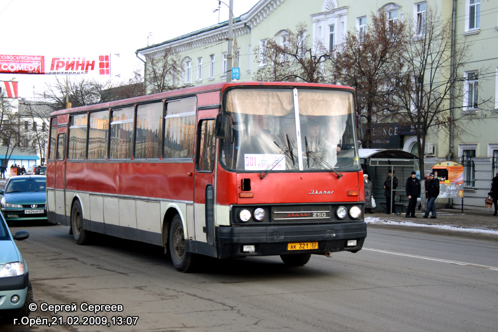 Брянская область, Ikarus 250 № 151