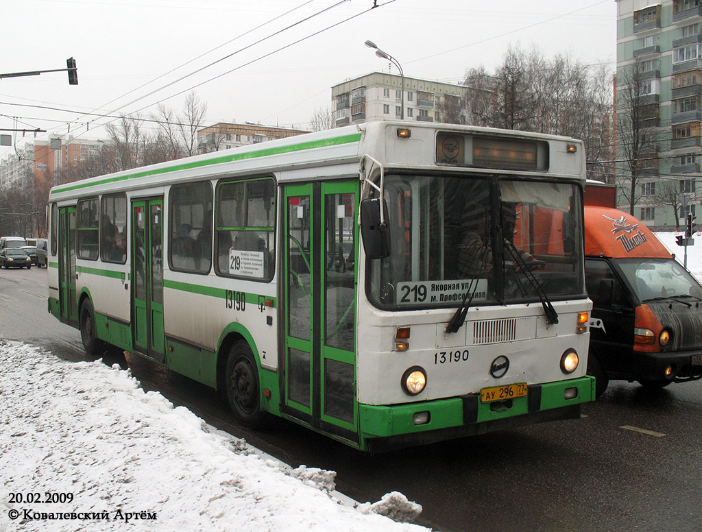 Москва, ЛиАЗ-5256.25 № 13190