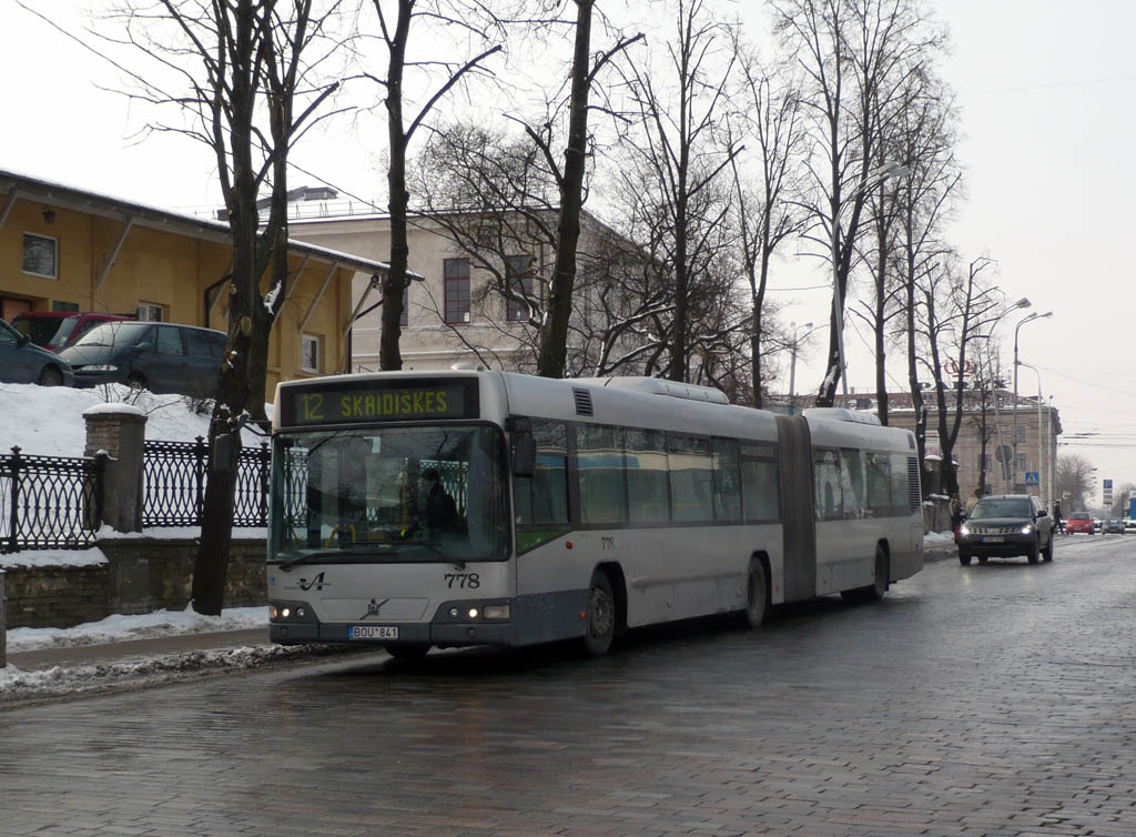 Литва, Volvo 7700A № 778