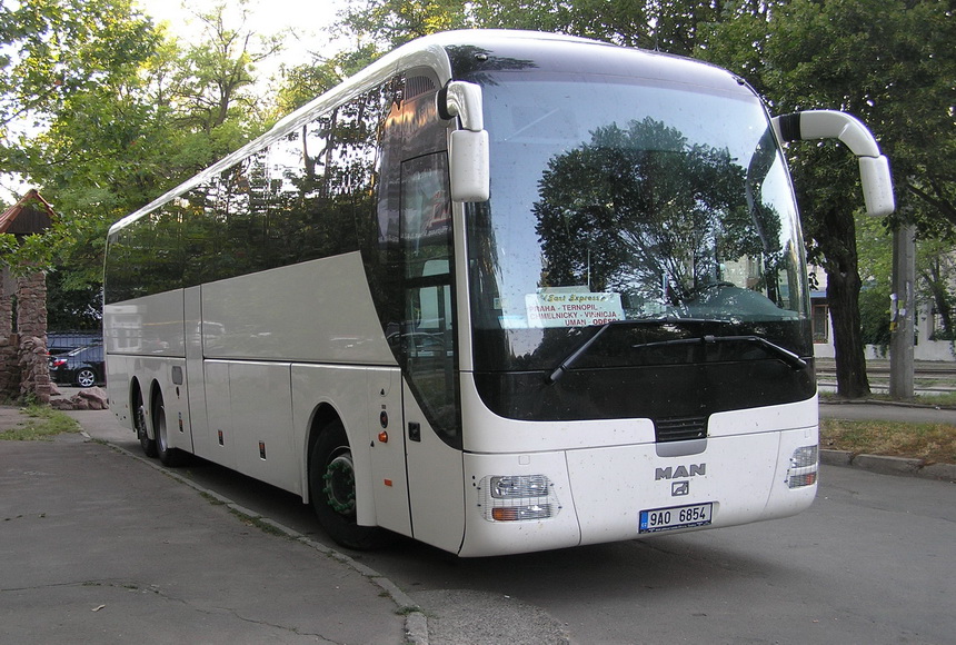 Чехия, MAN R08 Lion's Coach L RHC444 L № 9A0 6854