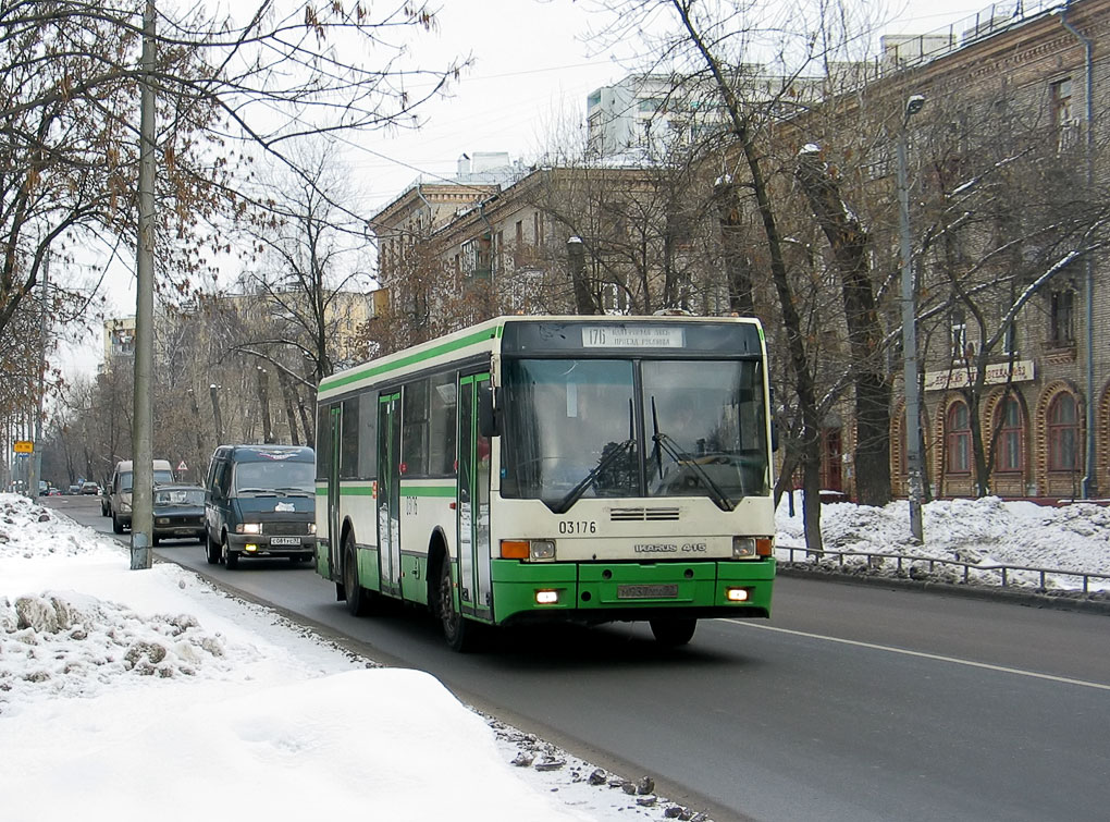 Москва, Ikarus 415.33 № 03176