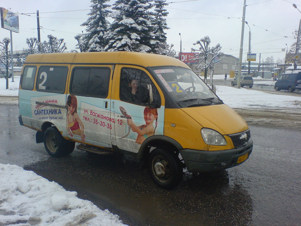 Tver region, GAZ-3275 (X9V) # АВ 077 69; Tver region — Route cabs of Tver (2000 — 2009).