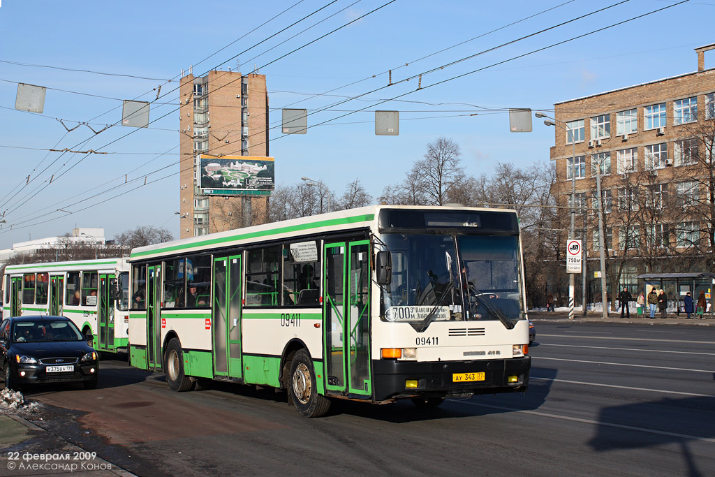 Москва, Ikarus 415.33 № 09411