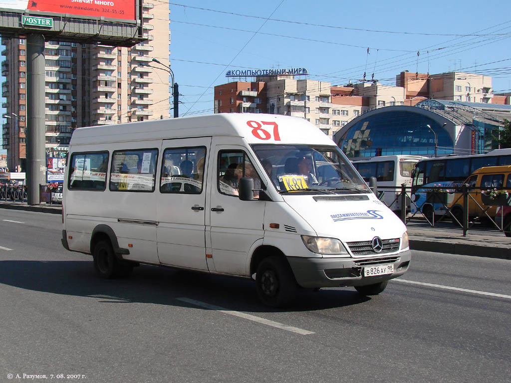 Санкт-Петербург, Mercedes-Benz Sprinter W904 408CDI № 13073